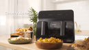 Freidora de aire - Cecotec Cecofry Advance 9000 Window, 2200 W, 9 L, Doble Cesta, 4.5 L, 6 Modos, Negro