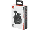 Auriculares True Wireless - JBL Wave Beam, 32 h de Autonomía, Carga rápida, Sonido ambiente, Negro