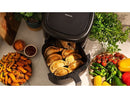 Freidora de aire - Cecotec Cecofry Bombastik 6000, 1700 W, 6 L, 80-200 ºC, 12 modos, Temporizador, Negro