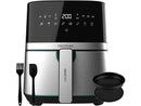 Freidora de aire - Cecotec Cecofry Full Inox Pro 5500 con Accesorios, 1700 W, 8 Modos, 5.5 l, Plata