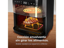 Freidora de aire - Cecotec Cecofry&Grill Duoheat 8000, Doble resistencia, 8 L, 2200 W, 8 menús, Cocción 3D, Parrilla, Ventana, Display táctil, Negro