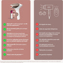 Depiladora IPL - Philips Lumea S9900 BRI951/01, Luz Pulsada en Casa, Con SkinIA y app, Uso Con y Sin Cable, 4 cabezales, Sensor de Piel Inteligente