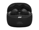 Auriculares True Wireless - JBL Tune 255NC, 48h Autonomía, Cancelación de Ruido, Pure Bass con sonido Spatial, 6 Micrófonos, IP54, Negro