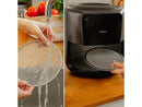 Freidora de aire - Cecotec Cecofry Rain, 1500 W, Capacidad 5.5l, 8 Menús Inteligentes, Temporizador, Negro