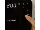 Freidora de aire - Cecotec Cecofry Rain, 1500 W, Capacidad 5.5l, 8 Menús Inteligentes, Temporizador, Negro