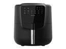 Freidora de aire - Cecotec Cecofry Rain, 1500 W, Capacidad 5.5l, 8 Menús Inteligentes, Temporizador, Negro
