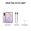 Móvil - Samsung Galaxy Z Fold8, Lavanda, 512 GB, 12 GB RAM, 7.6" Dynamic AMOLED 2X, Qualcomm Snapdragon 8 Elite Gen 5, 4800 mAh, Android 17