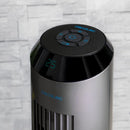 Ventilador de torre - Cecotec EnergySilence 8190 Skyline Ionic, 60 W, 20 dB, Con ionizador, Inox